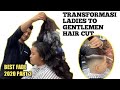 The best FADE part 2 /2020 tranformasi lady / gentelman haircut