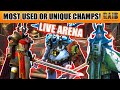 Talking about live arena underrated and personal best champs ft ystverse   raid shadow legends