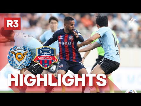 Daegu Suwon City Goals And Highlights