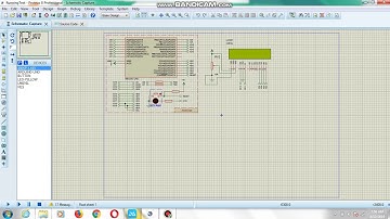 Simulasi running text proteus 8