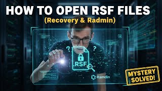 How to Open RSF Files (Recovery &amp; Radmin)