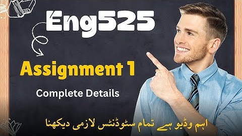 Eng525 Assignment 1_ 💯 Complete Guidance _2025
