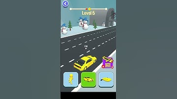 Shape Transform: Shifting Race level5 #shorts #short  #androidgames