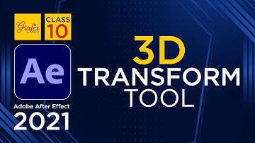 Adobe After Effects 2021: 3D Transform Tools | Toolbar Overview | Hindi
