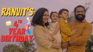 Ranvit Shetty's 4th year Birthday Celebration | Rishab Shetty | Pragathi Shetty |Rishab Shetty Films