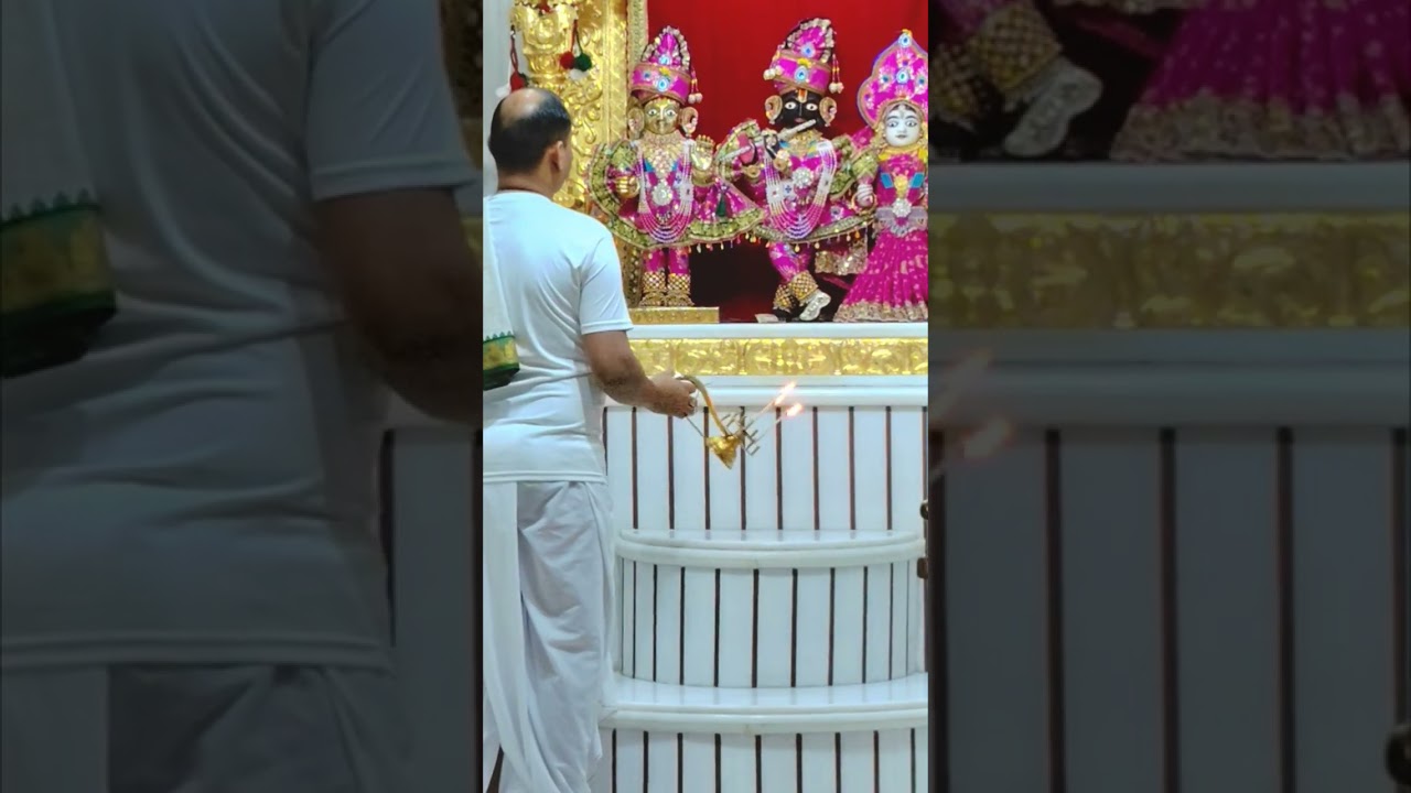 Sandhya Aarti Darshan—start your night with divine energy. 🙏✨