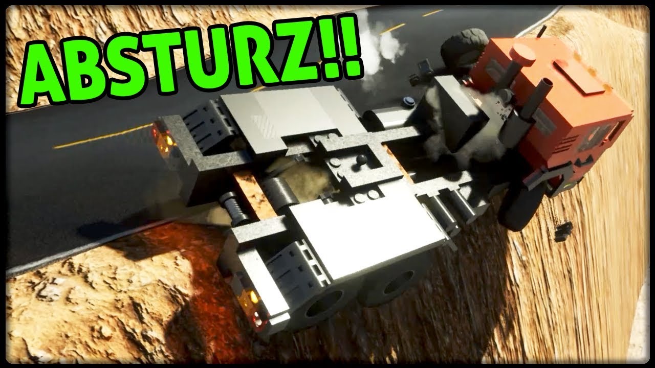 Der Absturz! mit dem Bus | BrickRigs | Let´s Play Brick Rigs Deutsch ...