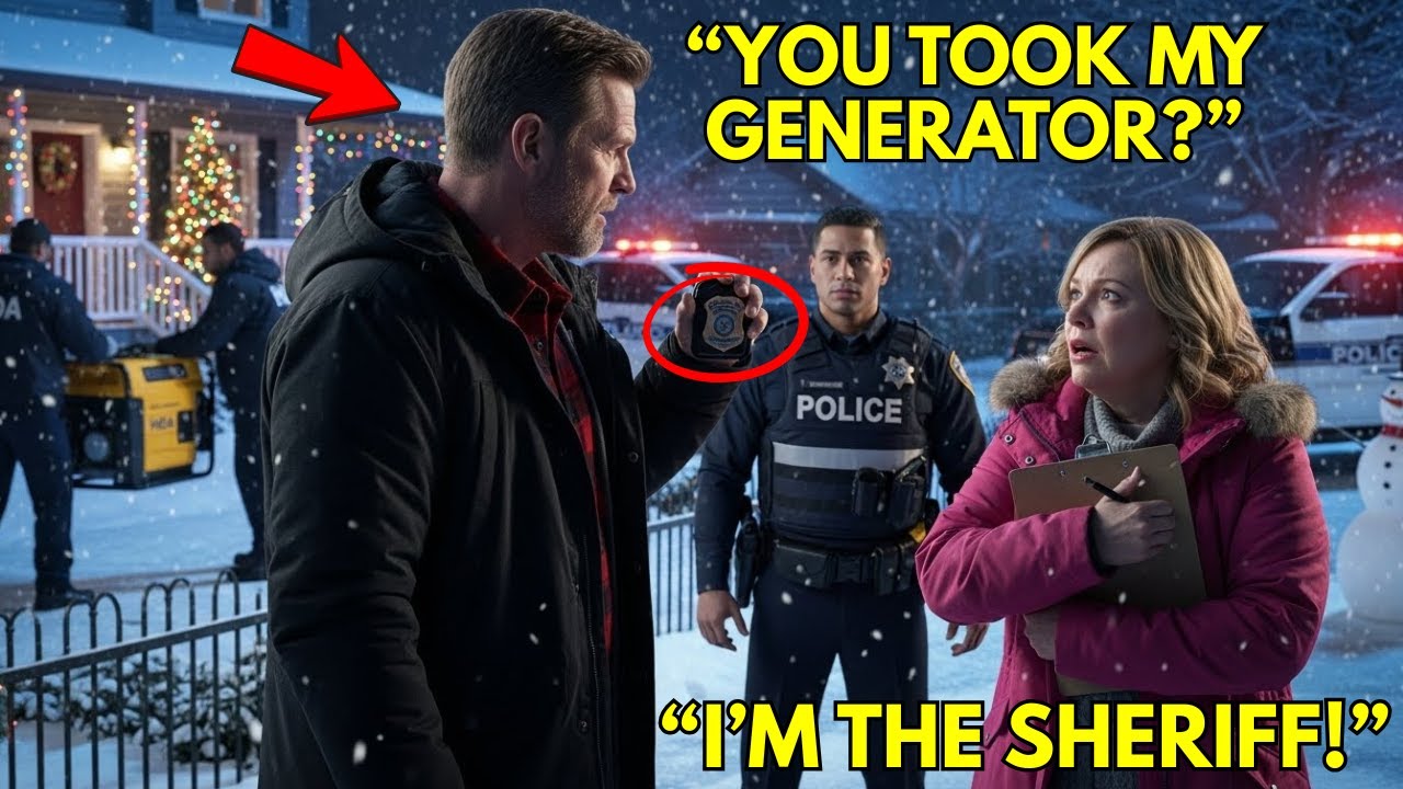 HOA Seized My Generator During a Winter Storm — They Didn’t Know I’m the County Sheriff