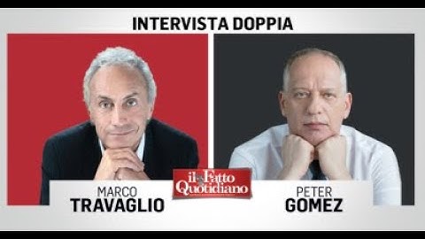 Peter Gomez & Marco Travaglio, l’intervista doppia: i due direttori rispondono – il video