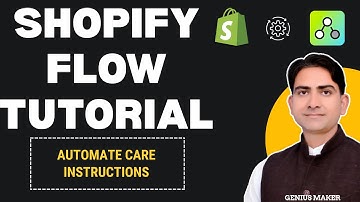 How to Run Flow App Automation Shopify : Add Care Instructions with Shopify Flow App