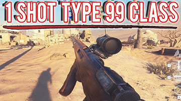 Type 99 1 Shot Class Test! - Call of Duty Vanguard Multiplayer Veteran Bot Gameplay (1 Shot Sniper)