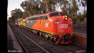 S302, T385 and BL29 on 0082 SSR light engine transfer at Kangaroo Flat- 16/7/20