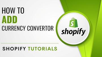 How to add currency converter in Shopify