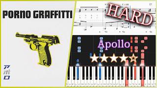 Apollo - Porno Graffitt - Hard Piano Tutorial + Sheets【Piano