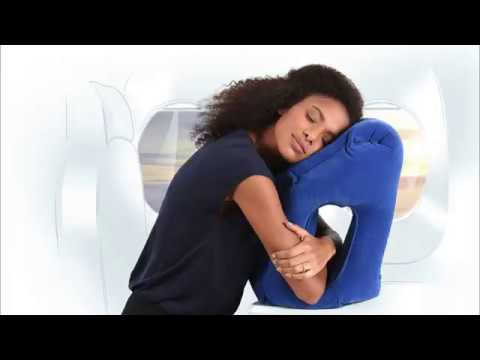 Coussin Auto, Oreiller De Voyage - Inflatable Luxury - Innovant, Breveté et  Gonflable - Cale Nuque, Coussin Repose Nuque