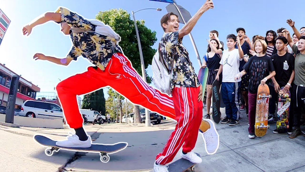 SKATE MOB TAKES OVER STREETS (ADIDAS X SHOE PALACE) YouTube SKATE MOB TAKES OVER STREETS (ADIDAS X SHOE PALACE) YouTube