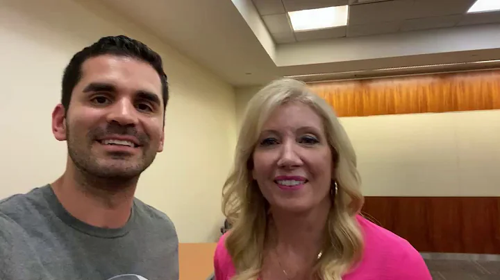 Nancy Meek with Daniel Blue