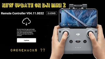 DJI #MINI2 - NEW REMOTE CONTROLLER FIRMWARE UPDATE | #15m limit #dronehacks working | sdk released