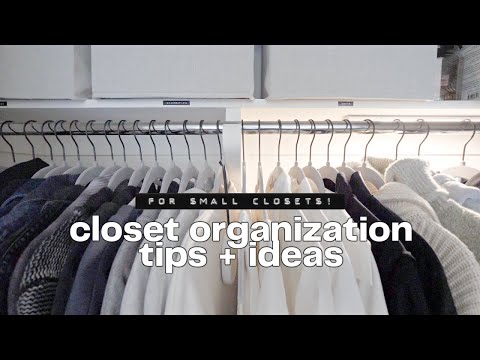 👖 how to→closet organization ideas + tips