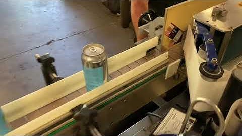 Ketan In-line Pressure Sensitive Wrap Around Labeler, video #2