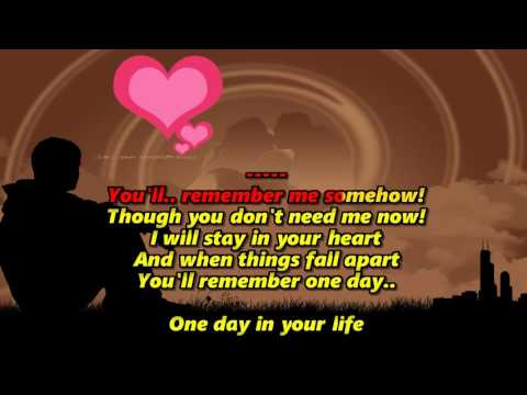 One Day In Your Life (Karaoke HD) - Michael Jackson