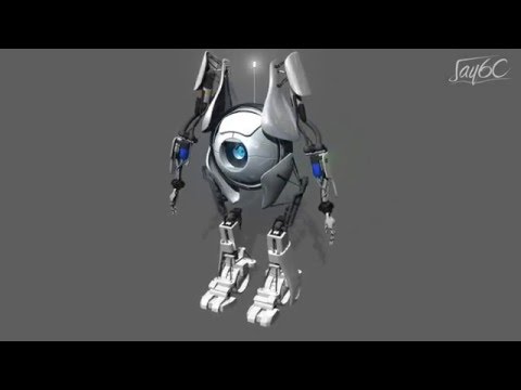 Atlas 3D Model - Portal 2