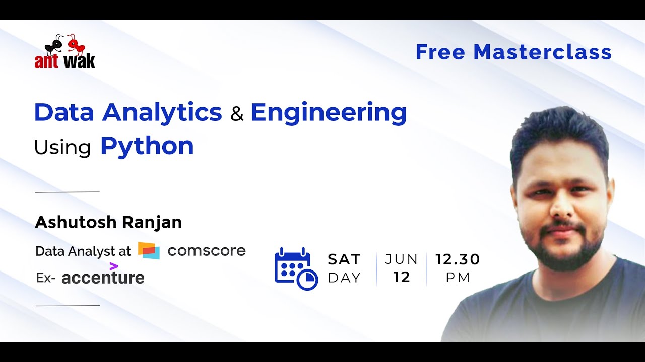 Data Analytics & Engineering Using Python - YouTube