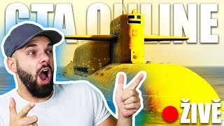 KUPUJEME PONORKU ZA $9000000! 🤑 | GTA Online ŽIVĚ