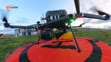 YellowScan Navigator Bathymetric LiDAR scan
