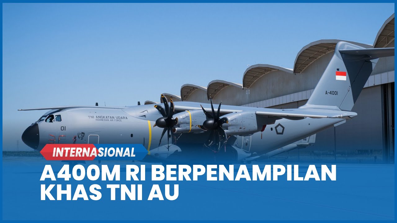 pesawat angkut a400m pertama di indonesia - infografik... Penampakan Pesawat A400M Pesanan Indonesia Berpenampilan Khas TNI AU ...