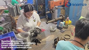 Automatic Spider Strainer Coil Welding Making Machine