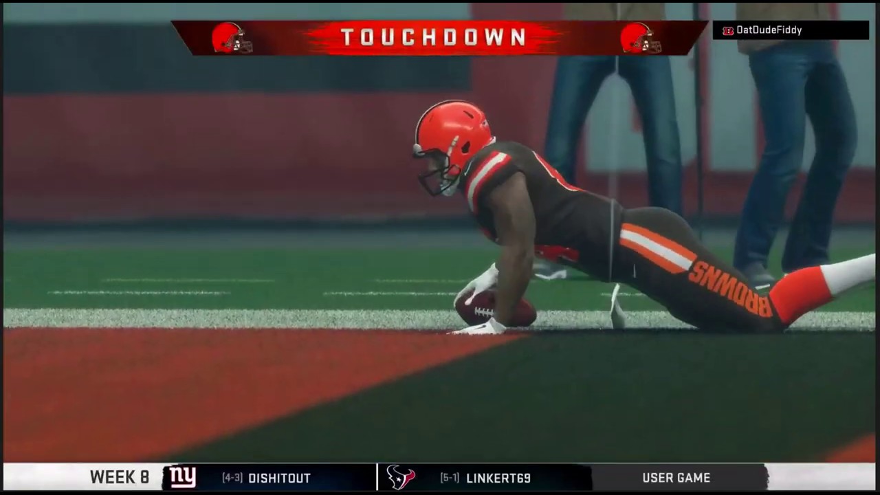 NCL POTW Browns y4w8. Broken play turns into TD!