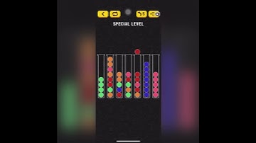 Ball Sort Special Level (after Level 8140)