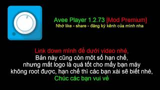  Avee Player 1273 mod Premium  Phin Bn Mod