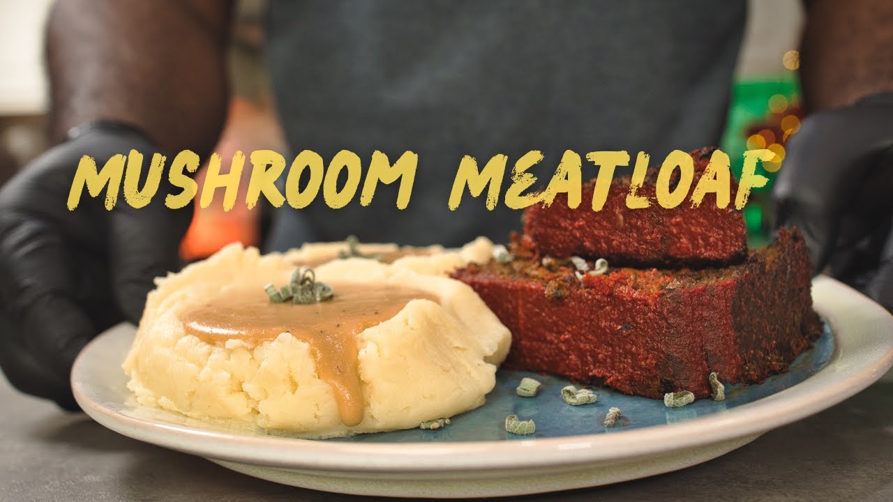 How To MAKE MEATLOAF Using MUSHROOMS 🍄‍🟫