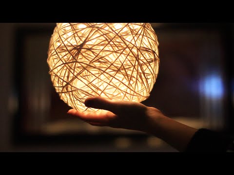 DIY: Luminária de Barbante | Aprenda a fazer