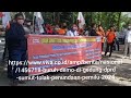 BURUH Geruduk Gedung DPRD Sumut, Tolak Penundaan Pemilu 2024