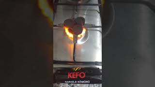 Kefo Çakmakla Yanan Nargile Kömürü Hookah Coal Can Burn A Liter