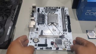 JGINYUE B660M VDH 12TH GEN MOTHERBOARD  review affordable / solid /  matx / great features