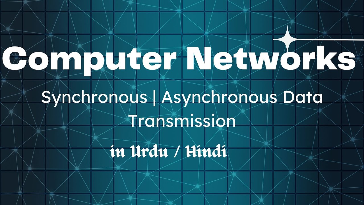 Synchronous | Asynchronous Data Transmission - YouTube