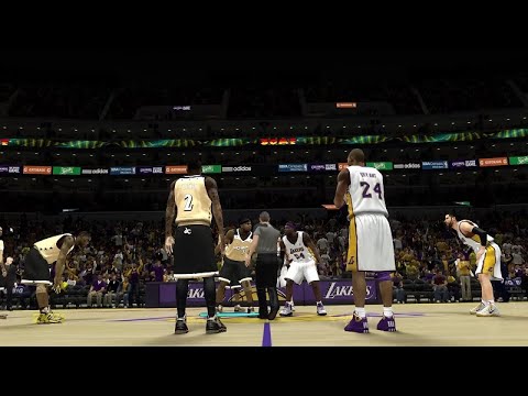 NBA 2K14 Ultimate Base Roster Mod Full Game 2007 Wizards Vs 2007 Lakers Arenas Vs Kobe Duel