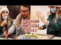 My first time baking cookies almost fail  vlogmas day 4  karolaine
