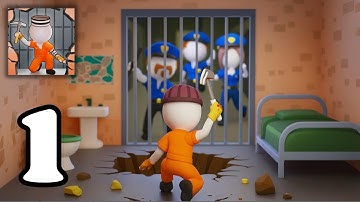 PRISON BREAKOUT | Gameplay Walkthrough Part 1 | The Great Escape Begins [Android, iOS]