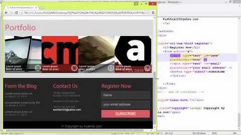 PSD to HTML RESPONSIVE BANGLA (বাংলা) TUTORIAL PART#25