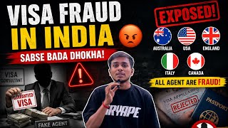 Visa fraud in india is very big problem #visa #agent 