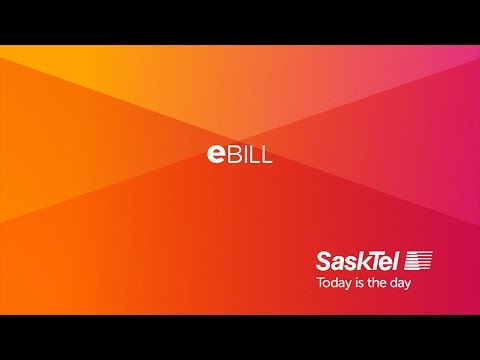 SaskTel Support - What is eBILL, and why it's awesome