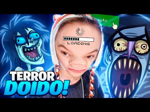 LÓGICA NÃO ME SALVA DESSE TERROR😱 Trollface Quest Horror 