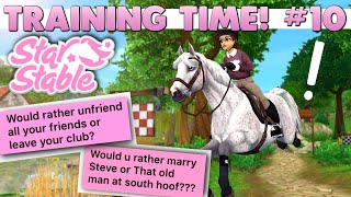 Star Stable Training Time #10 - Would You Rather 😂