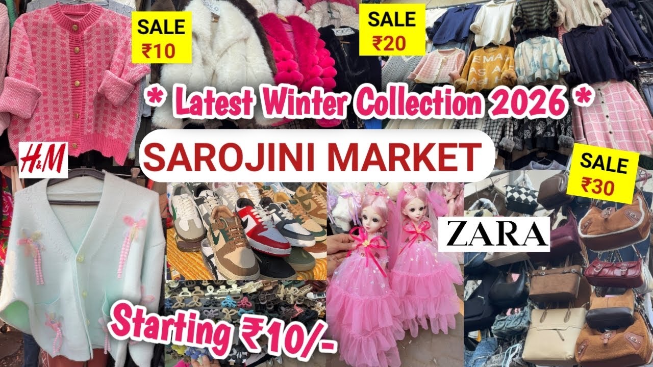 Sarojini Nagar Market Delhi| Latest Collection with Shop Number|