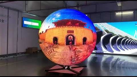 2m Diameter Digital video LED Globe